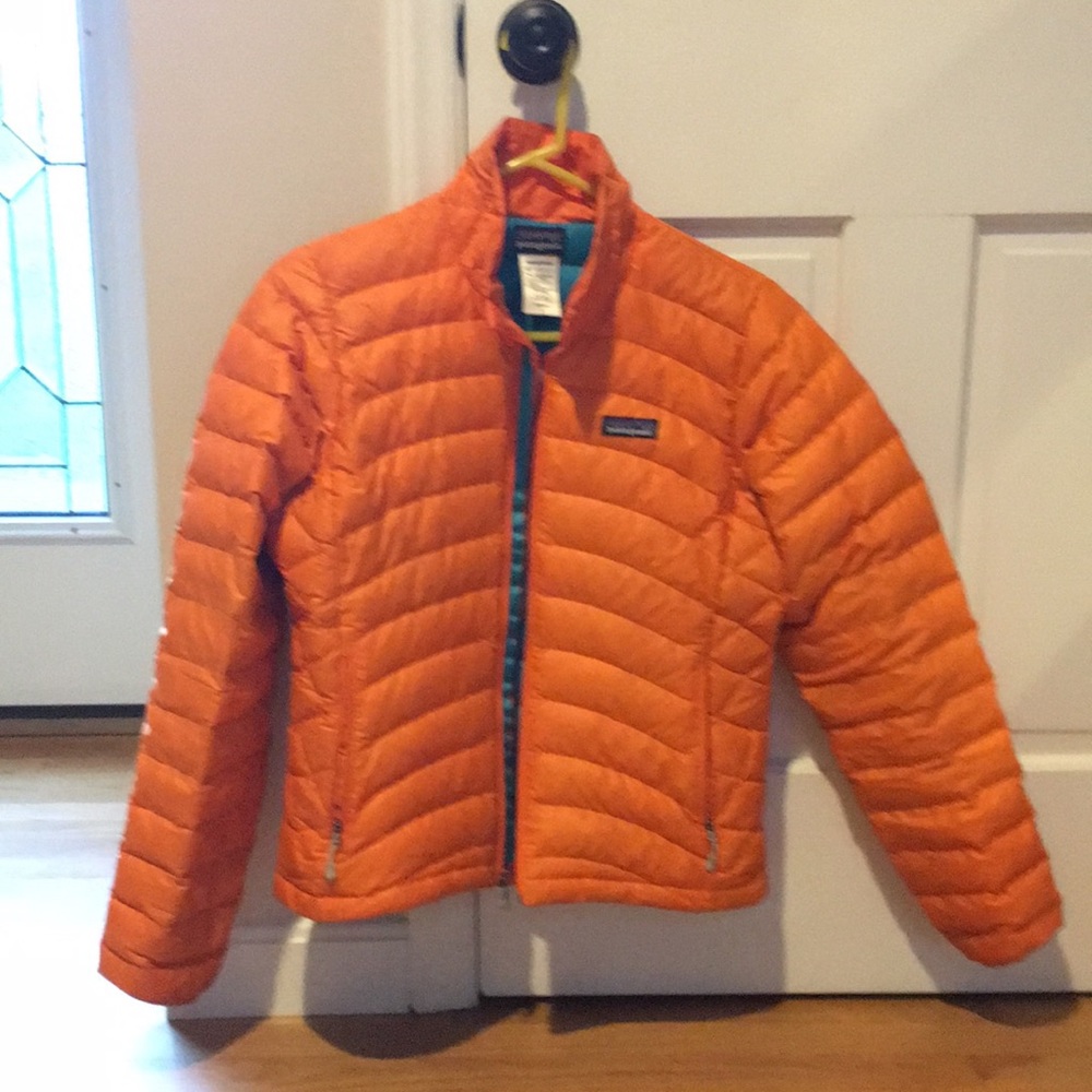 Patagonia down puffy coat